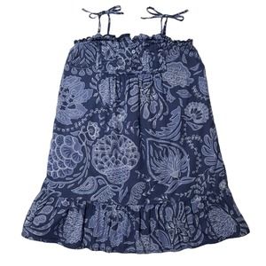 GAP Kids floral tie-top ruffled hem sundress